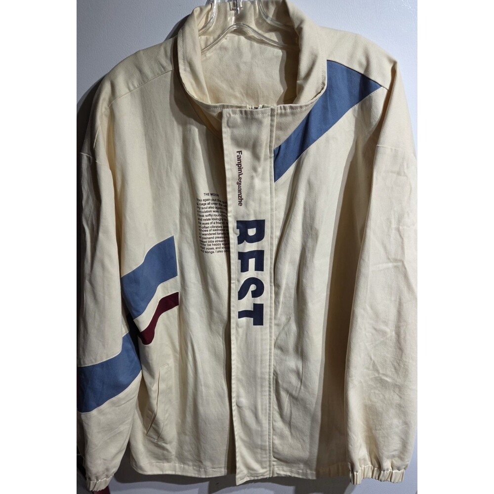 Aelfric Eden Full Zip Button Jacket Size XL